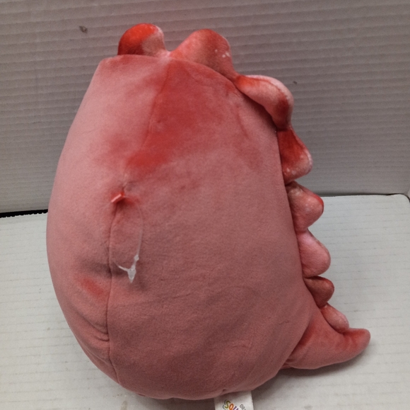 Squishmallow Poleena The Dinosaur Red T-Rex Prehistoric Squad Soft Plush Toy - Picture 6 of 9